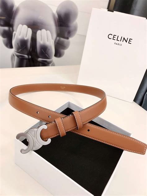 celine skinny belt|Celine triomphe belt selfridges.